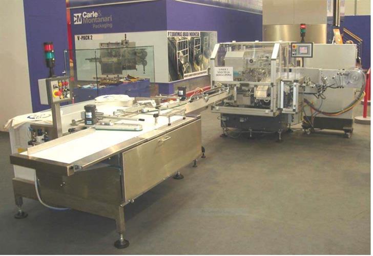 Carle & Montanari Model VPack1 CB4B Multistyle Wrapper | Processing ...